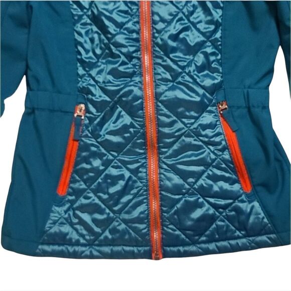 ZeroXposur Teal Pink Midweight Jacket Size 14 - Picture 3 of 6